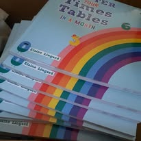 Master Your Times Tables in a Month books