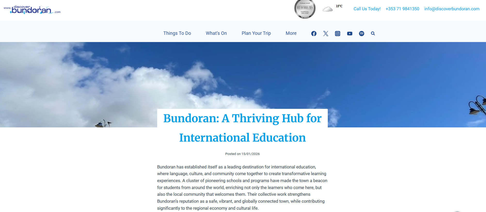 Bundoran education hub